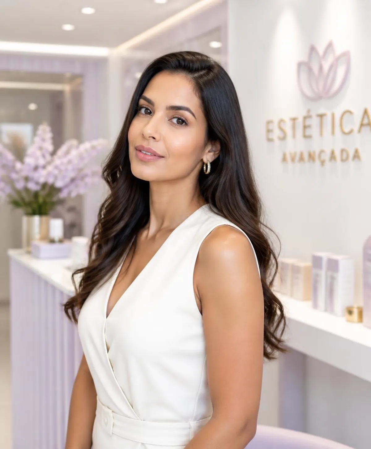 Página inicial do site da clínica de estética Bella Vita